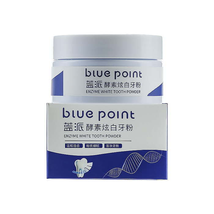 BLUE POINT Энзимный отбеливающий зубной порошок, 50г